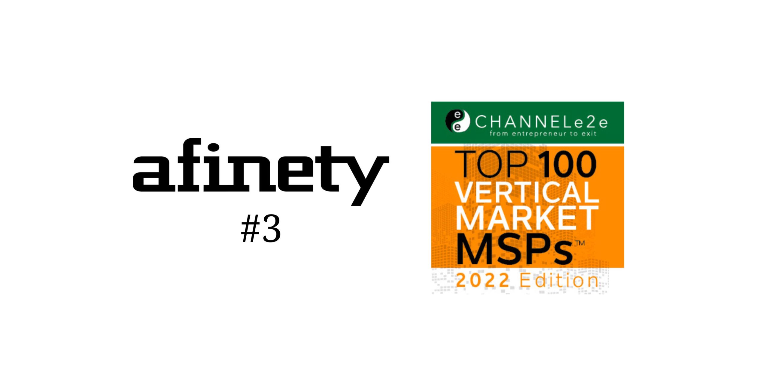 Afinety Named #3 on ChannelE2E Top Legal MSPs