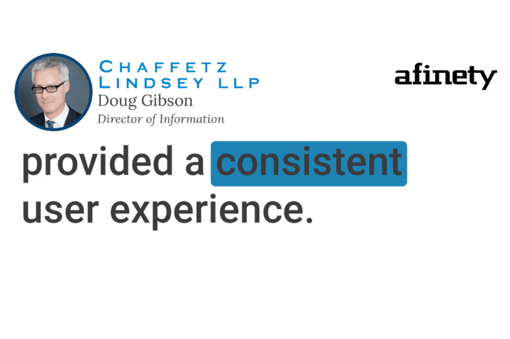 Chaffetz Lindsey Found a Consistent User Experience With Afinety Cloud Platform